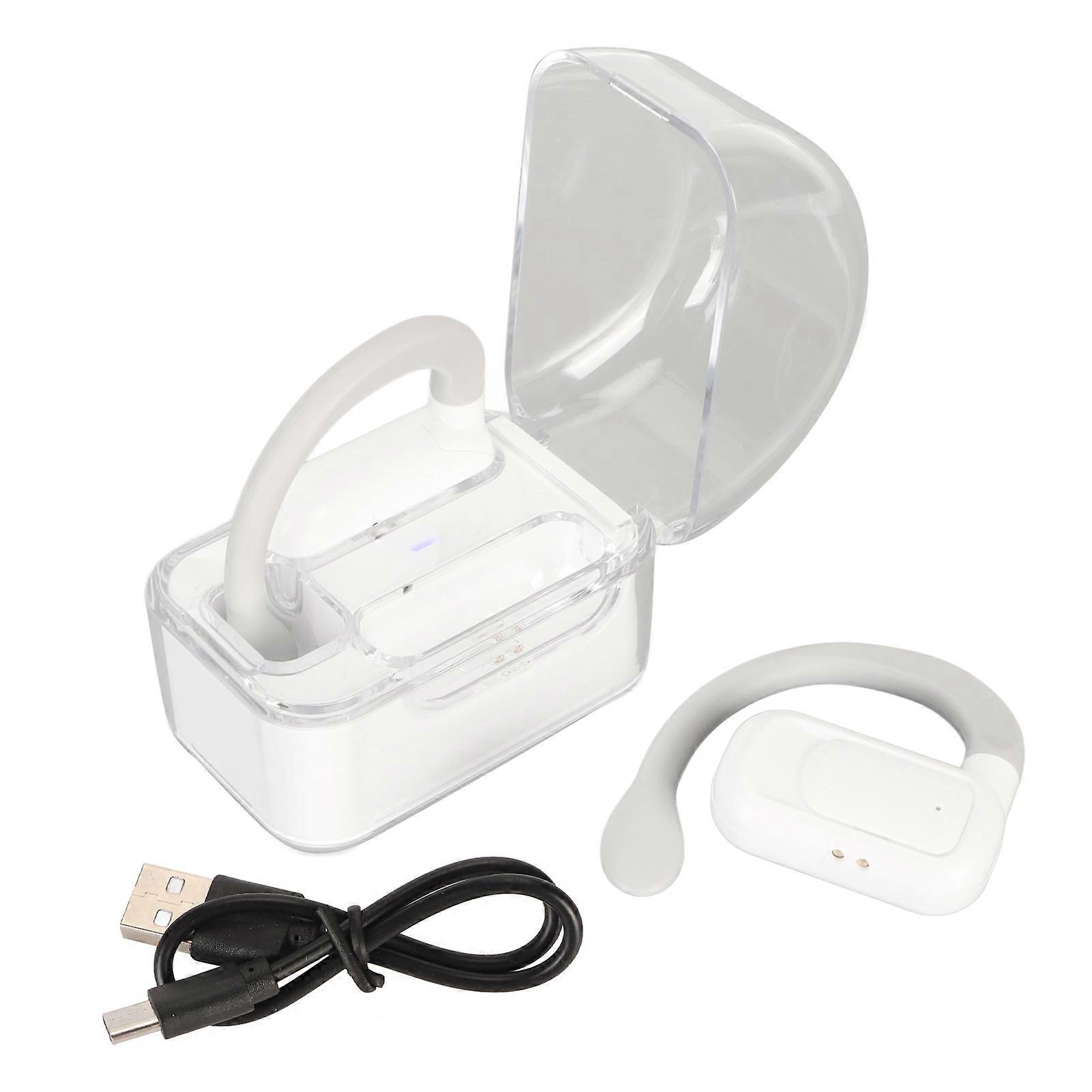 Language Translator Earbuds 74 Languages 70 Accents 0.2s for Music Call Wireless Translator Device with APP for IOS for Android White