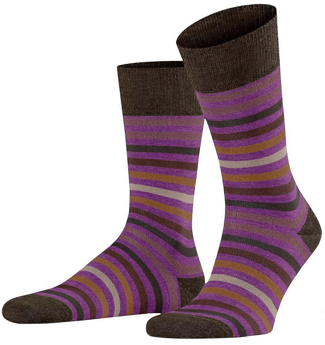 Falke Tinted Stripe Socks - Passion Lilac