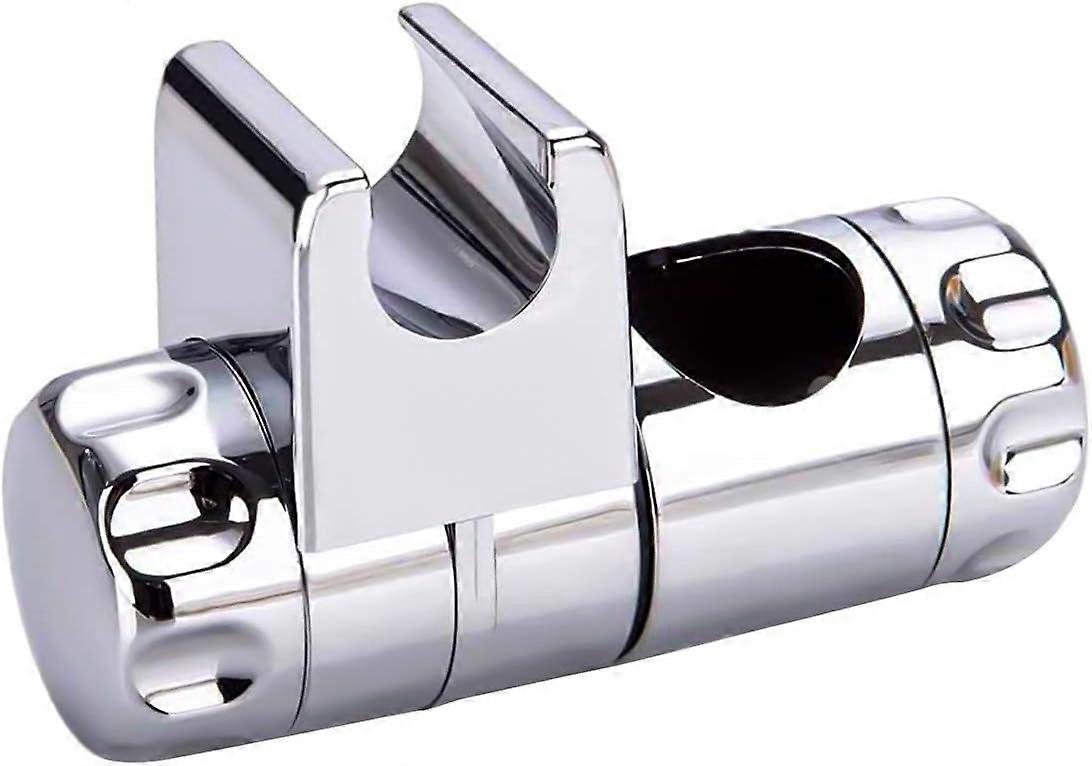 Replaceable Handheld Shower Holder, Shower Head Holder, Adjustable Hand Shower Clip for Bathroom, Chrome ABS