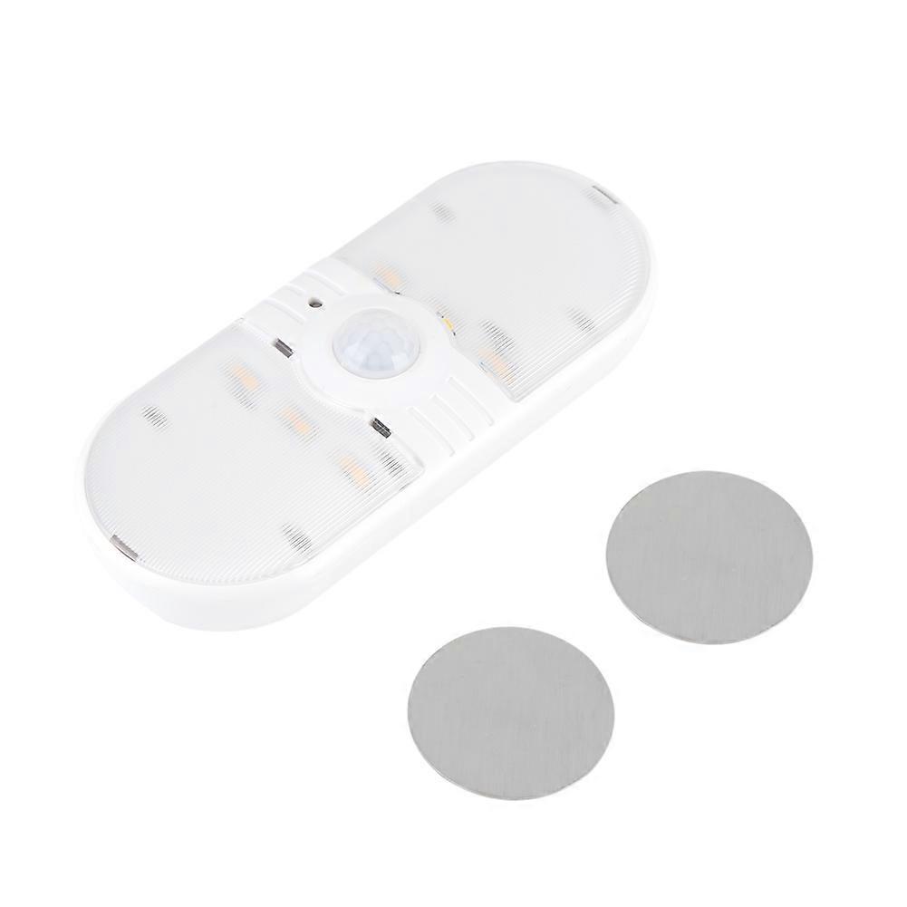 Battery Powered 6LED Light Control Motion Sensor Wardrobe Lamp Cabinet Closet Night