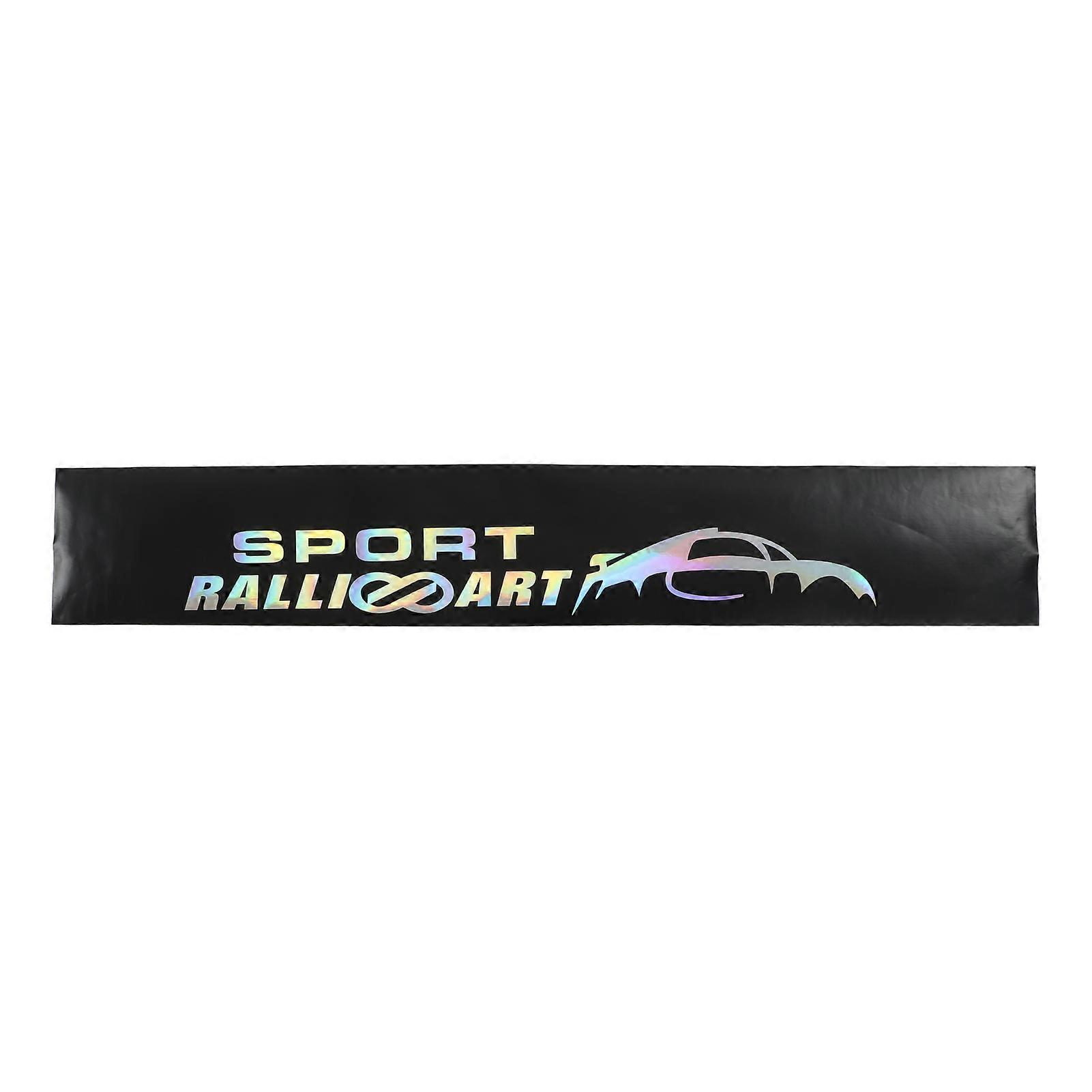 Universal Front Windshield Decal Sticker Car Windscreen Reflective Sticker for Most Vehicles 130x21cm / 51.2 X 8.3in Ralli Rat NO.70970