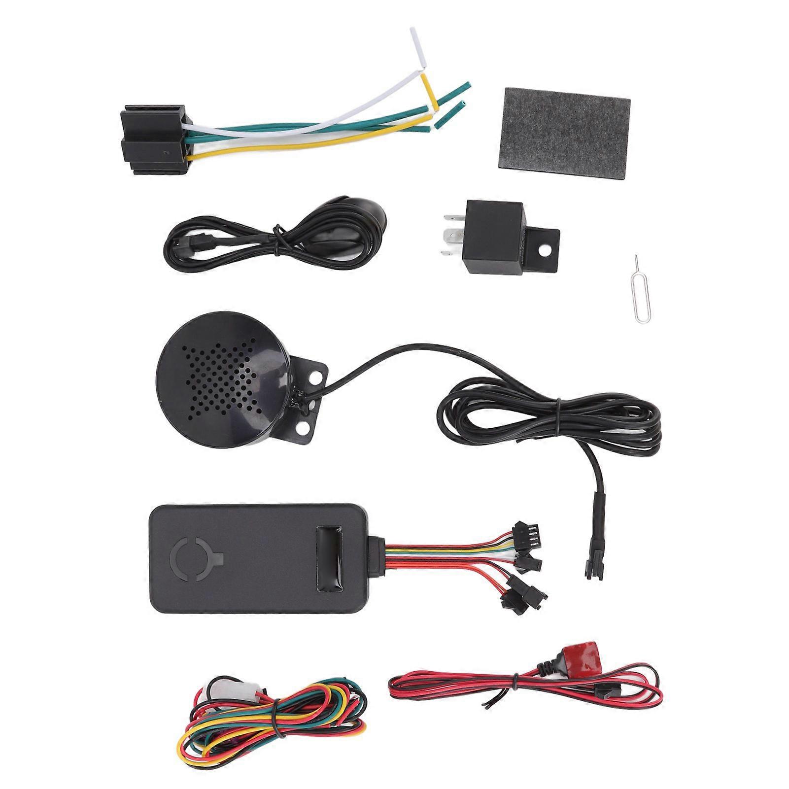 Car Tracking Device GPS Positioner Remote Control Over Speed Alarm with Speaker for Vehicles NO.5113