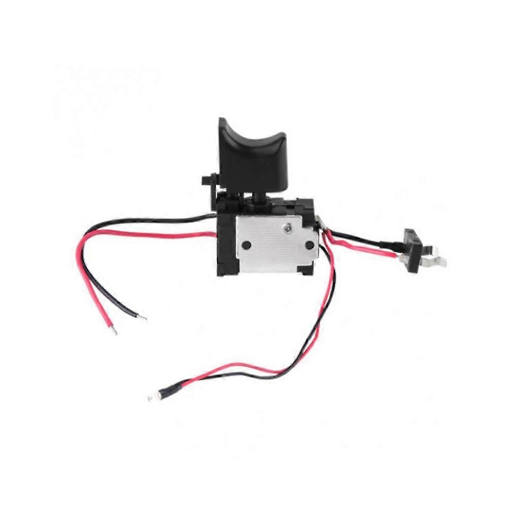 DC7.2-24V Electric Drill Switch Cordless Drill Speed Control Button Trigger Light Tool Parts for