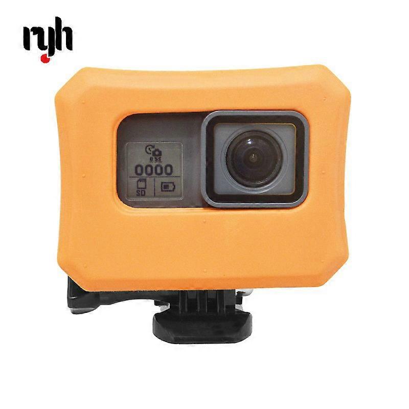 Black Floating Case For Gopro Hero 5 6 Camera, Floating Protective Housing For Sport Camera, Surfing, Freediving, Wakeboarding
