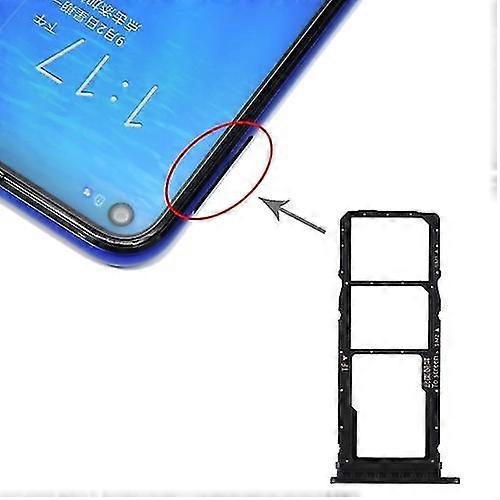 Sim Card Tray + Sim Card Tray + Micro Sd Card Tray For Huawei Honor 8a Pro