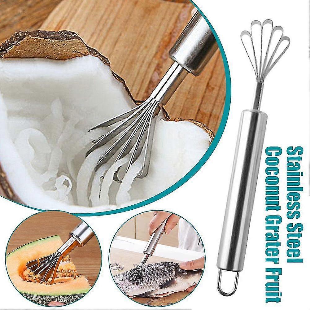 Coconut Planer Shredded Scraper Potato Grater Durable Fish Scale Planer
