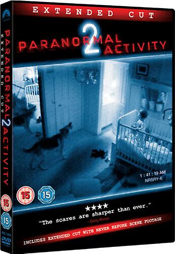 Paranormal Activity 2 Extended Cut DVD (2011) Katie Featherston Williams - Region 2