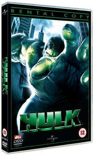 Hulk DVD (2003) Eric Bana Lee (DIR) cert 12 - Region 2