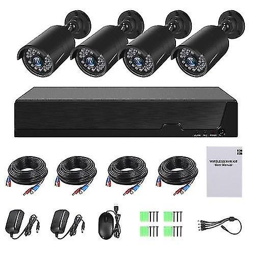 Répartiteur Vidéo 4 Canaux CCTV - Quad Splitter Pour Système De Sécurité, Voiture, Maison