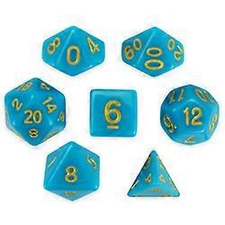 Set van 7 polyedrale dobbelstenen, SkyStone