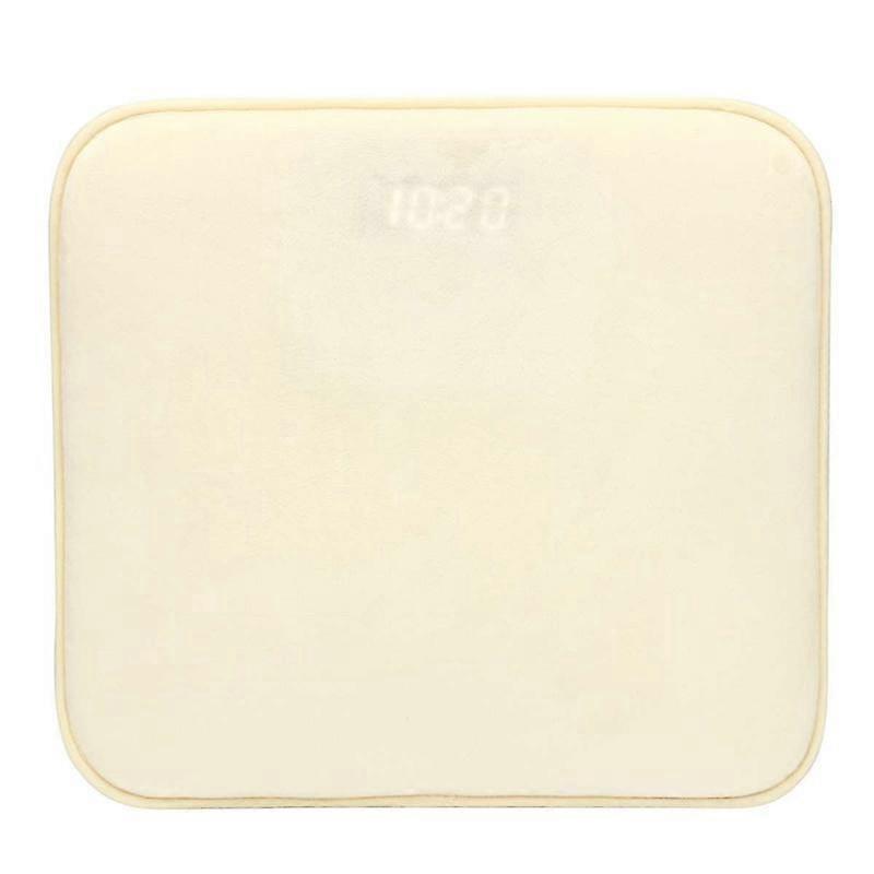 Alarm Clock Stand on Pressure Sensitive Battery Smart Alarm Clock Mat Floor Rug LED Time