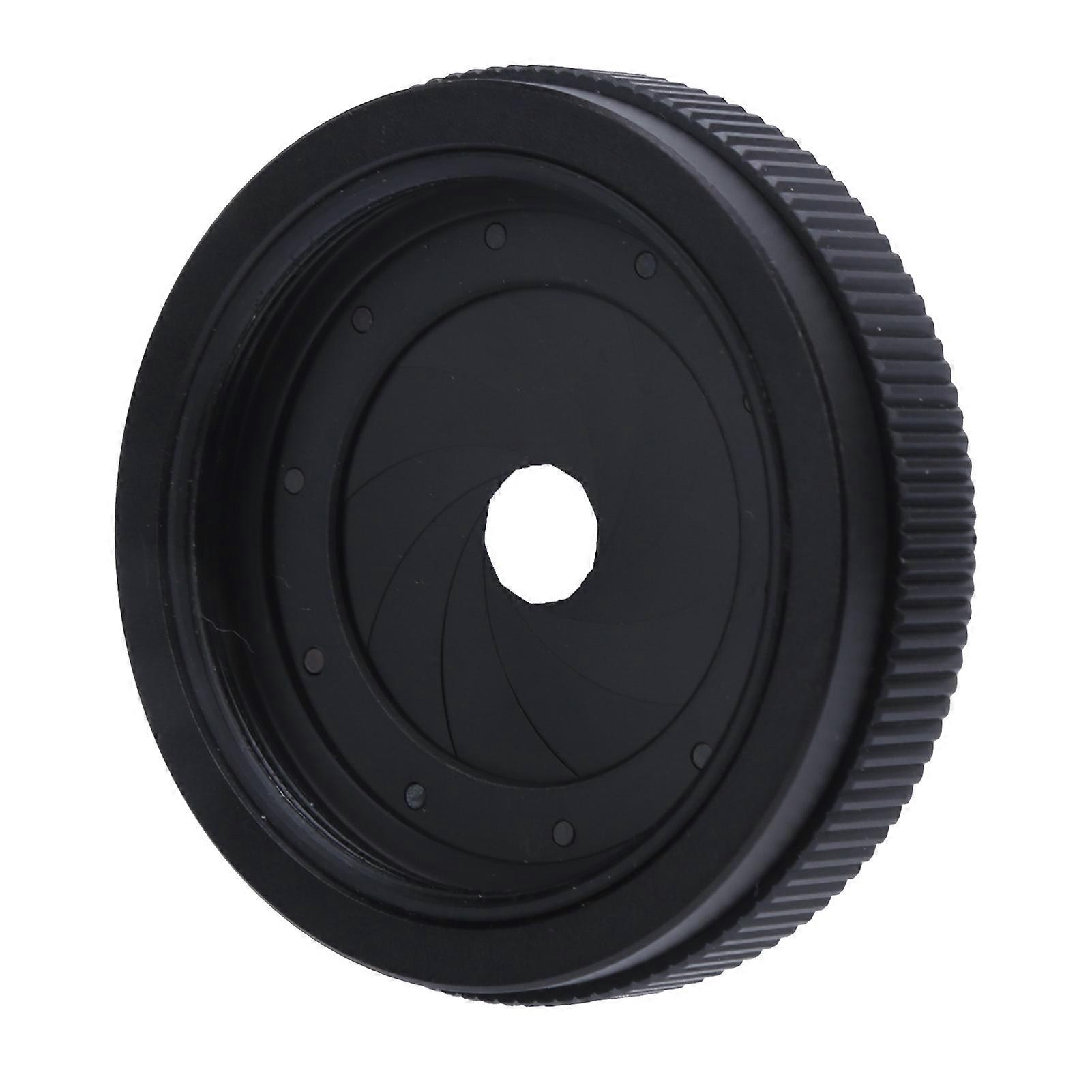 Aperture Adjustable 1.529 mm Iris Diaphragm M42 to M42 Camera Lens Module Adapter Ring