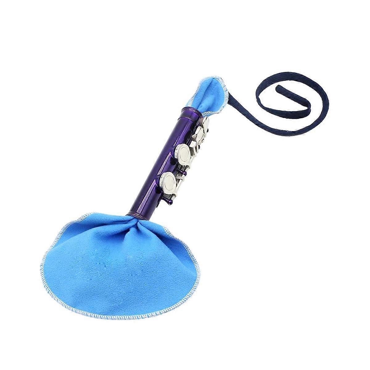 Saxophone Sax Cleaning Care Kit 2Pcs Cleaning Cloth Musical Instrument Maintenance Tool