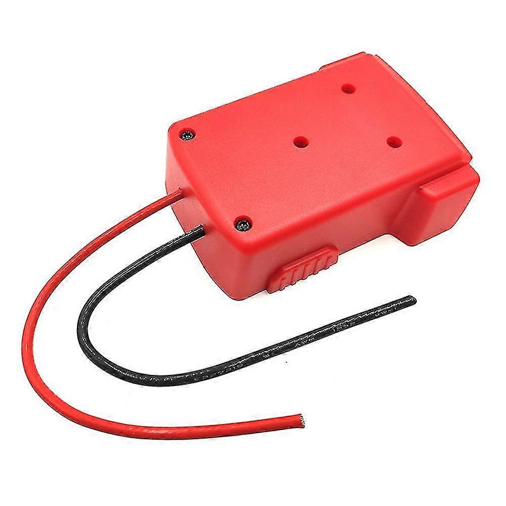 Battery Adapter For Milwaukee M18 Battery Xc 18v To Power Diy 2 Wire Output