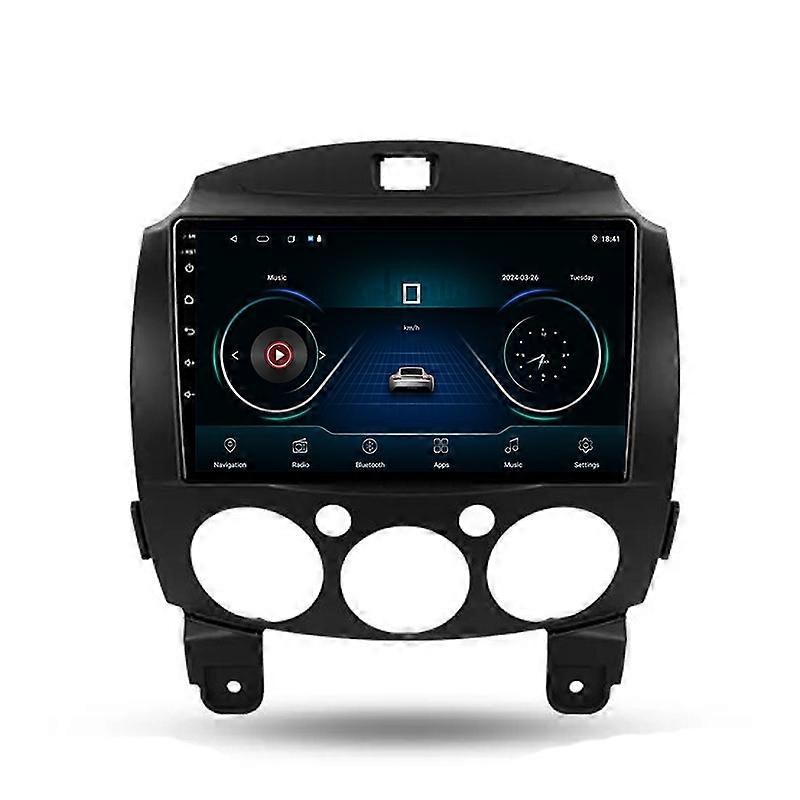Car Radio Player For Mazda 2 DE 2007 - 2014 Multimedia WIFI Navigation GPS