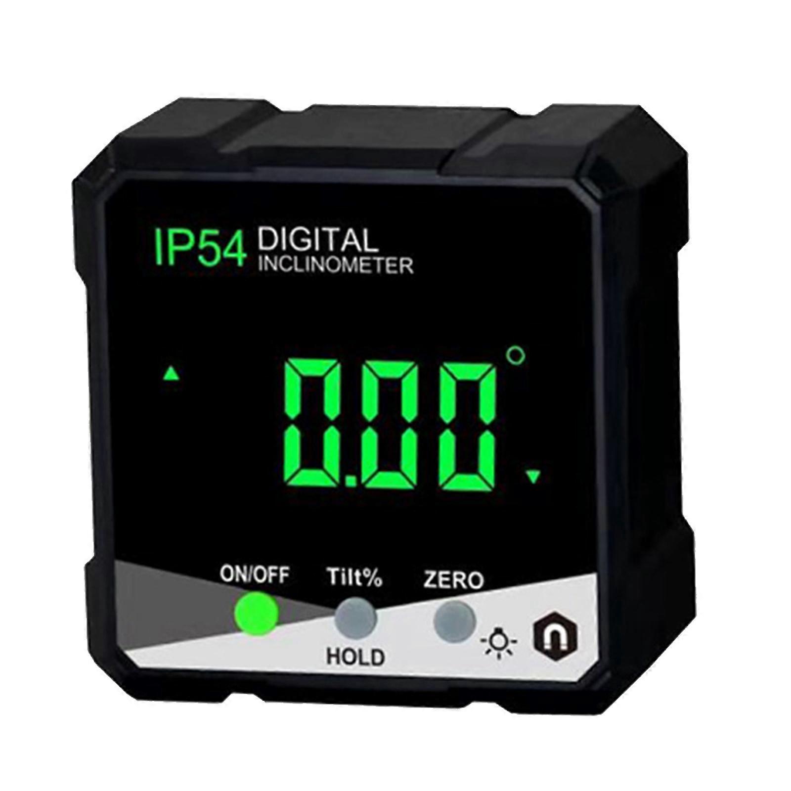 4*90 Digital Angle Finder Protractor LCD Magnetic Inclinometer Level Box Gauge FT