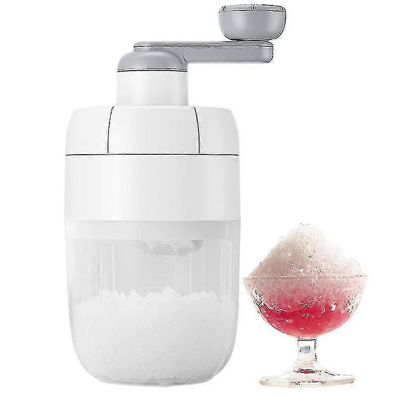 Hand Crank Shaved Ice Machine Ice Shaver With Ice Cube Mold Ice Chopper Snow Cone Machine Ice Grinder Snow Cone Maker For Slush