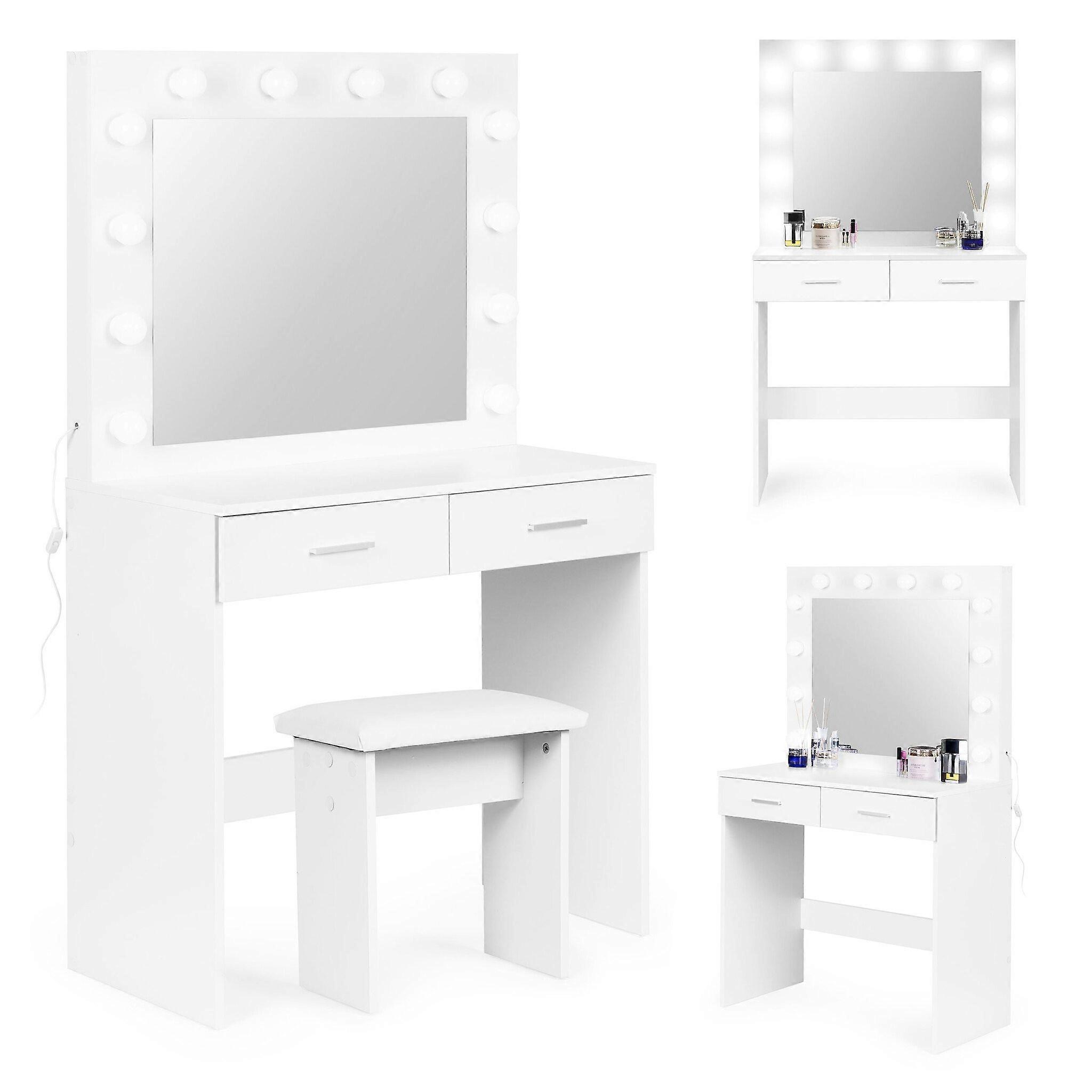 Dressing Table with Mirror Lighting - Large - Modern - Cosmetic