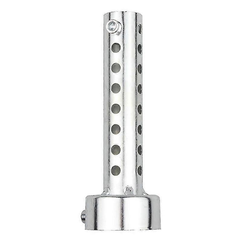 35ミリメートルオートバイ排気マフラーパイプサイレンサー背圧コア(2個、シルバー)