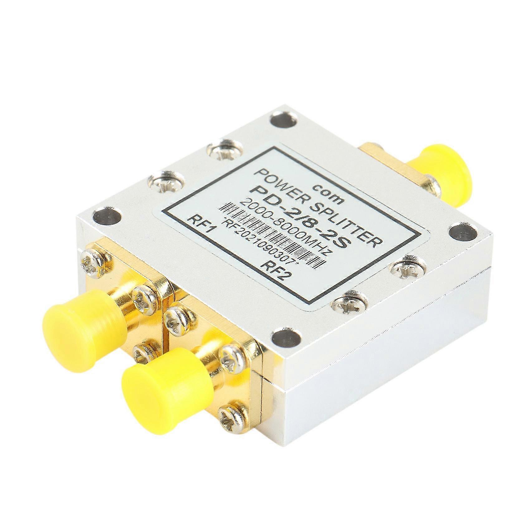 SMA Microstrip Power Splitter One Point Two 2-8GHz RF Power Splitter Combiner WIFi 10W, Power Splitter Microstrip