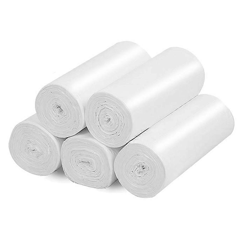 8 gallon compostable garbage bags, can be put into tall kitchen garbage bags, trash can liner white