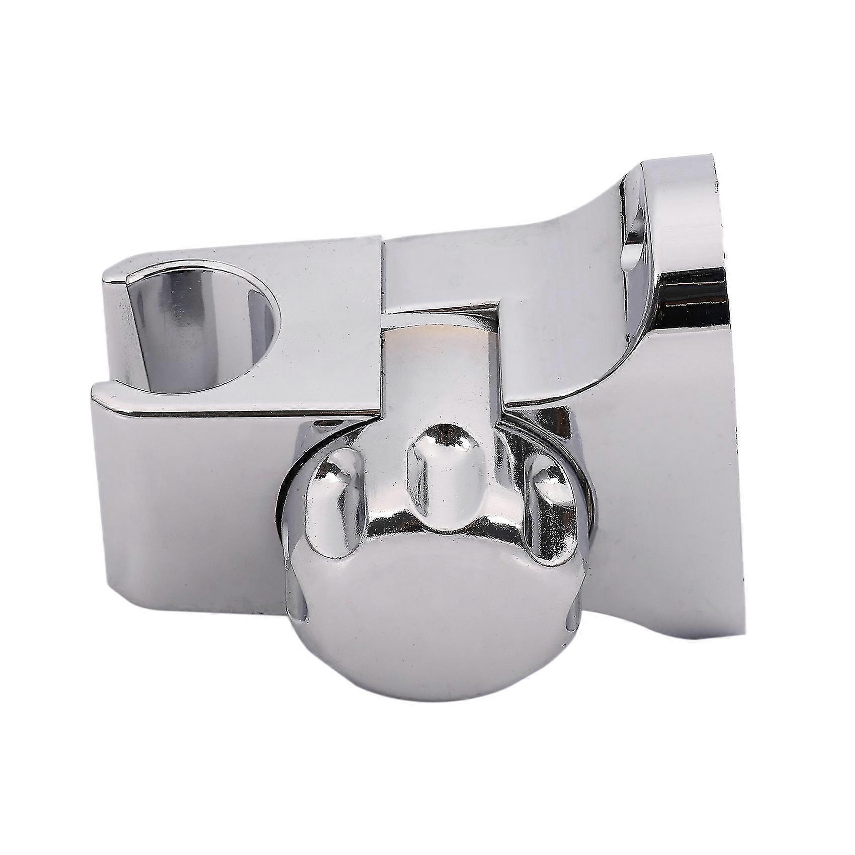 Adjustable Rotating Bathroom Shower Head Hand Holder Wall Mounted Bracket Silver
