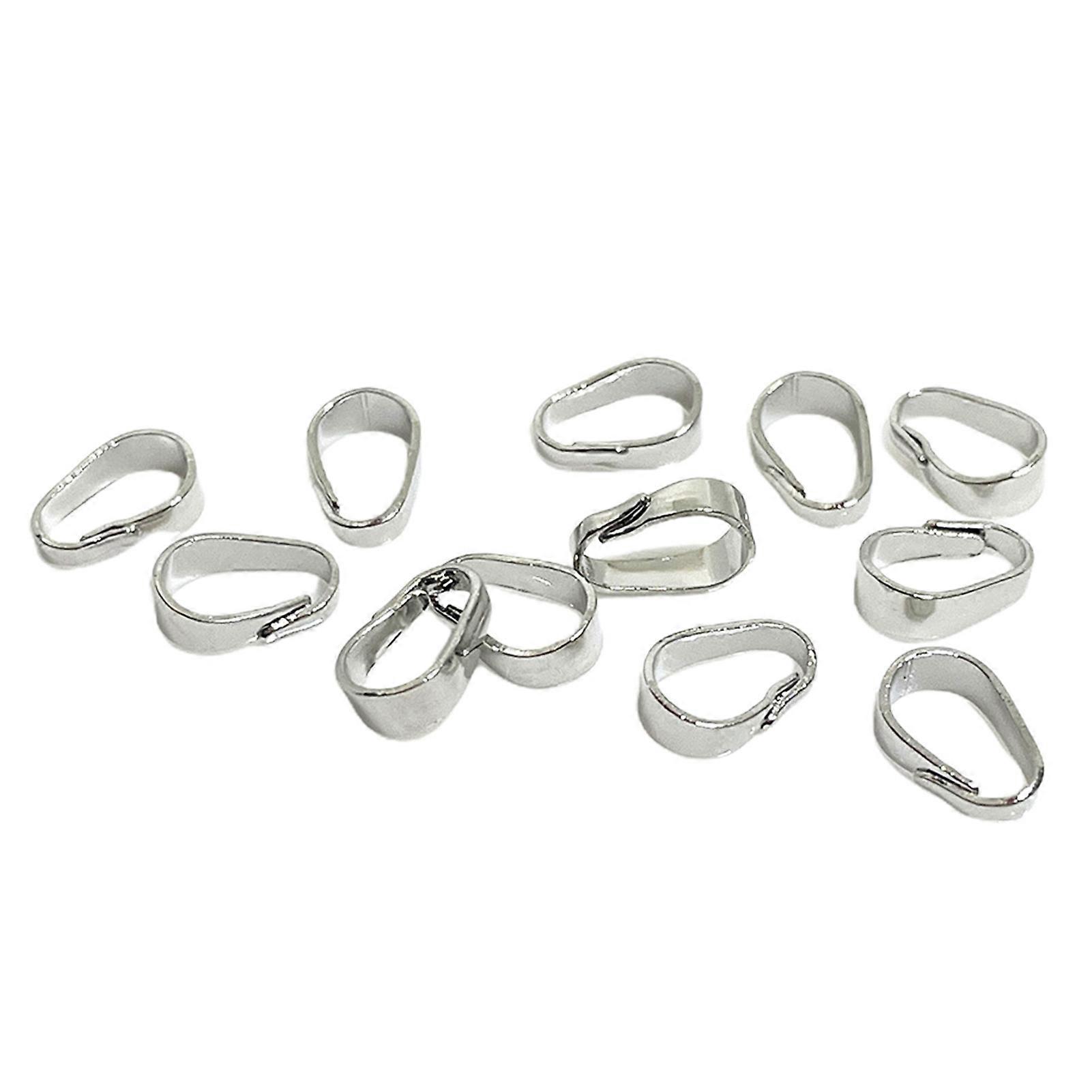 100Pcs Necklace Pendant Clasps Rustproof Vibrant Color Mini Hook Chain Connectors DIY Jewelry Making Accessories KAESI