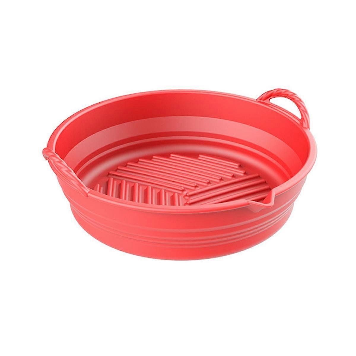 Le nouveau cuiseur d’air pliable en silicone en forme de coussin de casserole en forme de poêle frite à air comprimé P