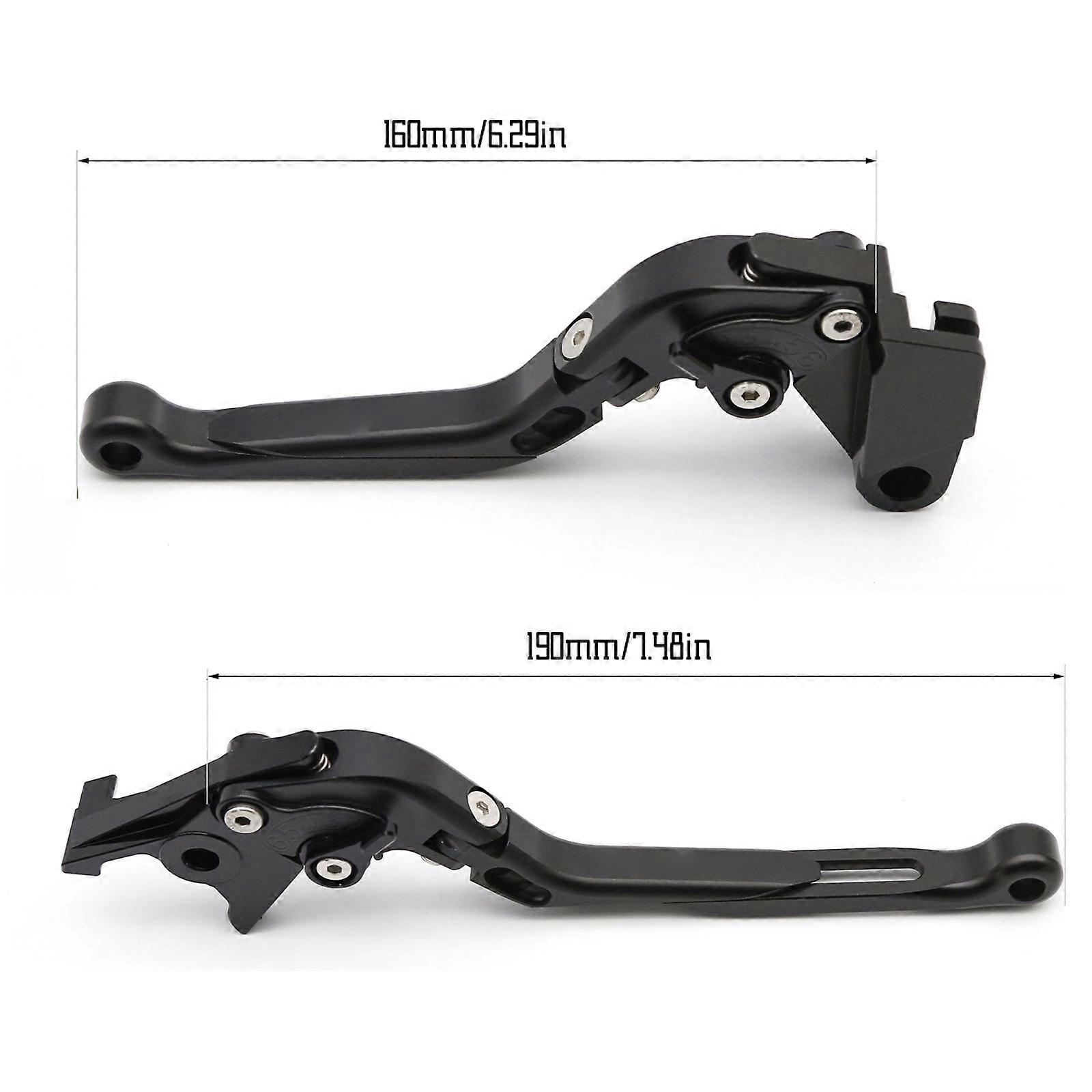 Paires De Leviers Repliables Rouges Pour Yamaha MT-09 (2013) - Neuf Sous Emballage
