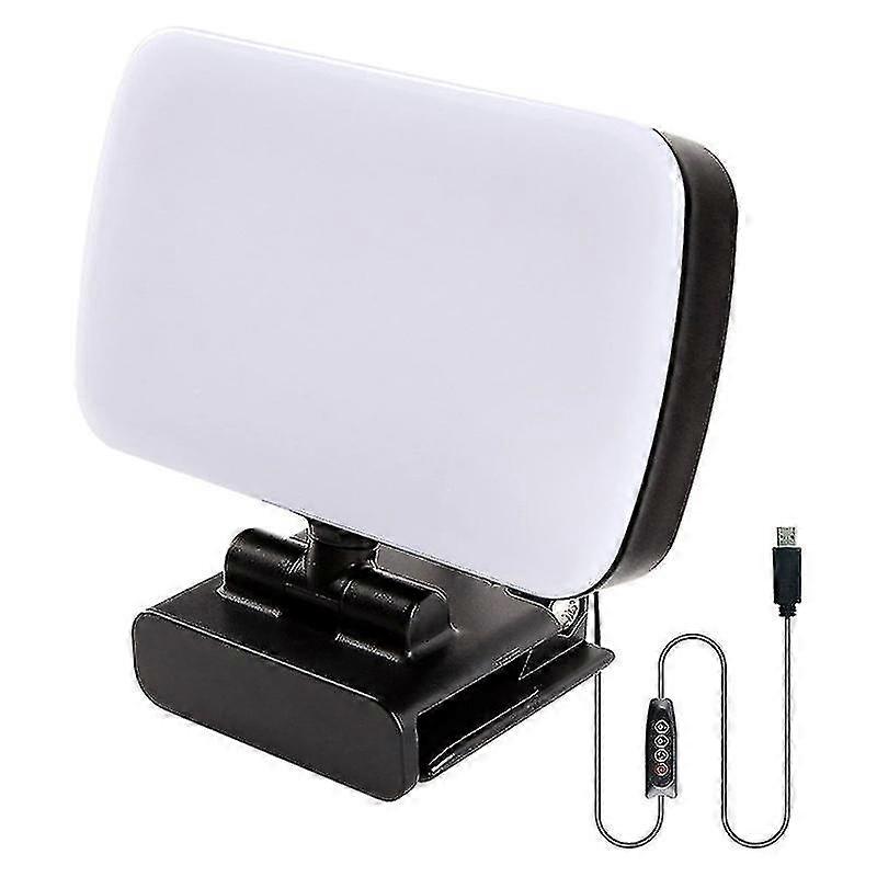 Mini Video Light Conference Live Broadcast Kit Webcam Vlog Photography Fill Lamp Adjustable Selfie Portable Led Luz