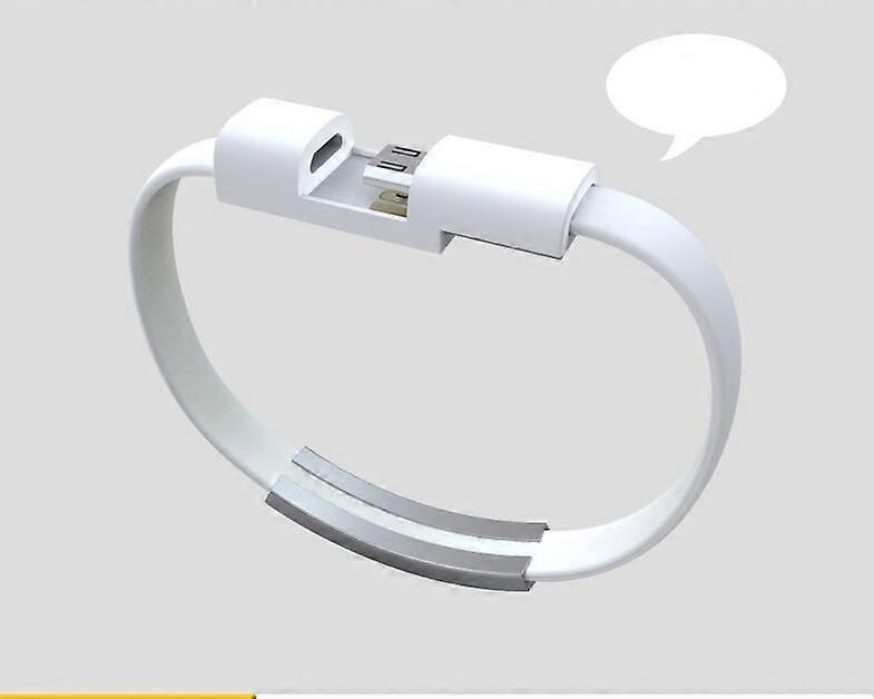 Armband USB C draagbare snelladende datakabel |(Set van 2)
