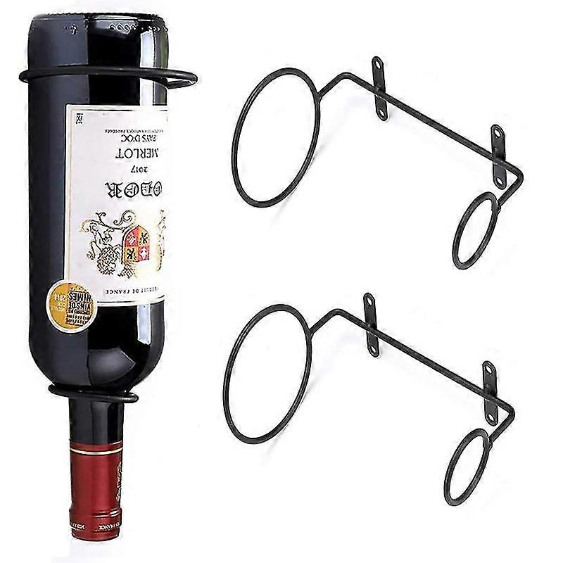 Wall-mounted wine storage rack display rack bracket wine bottle decoration countertop bar hook