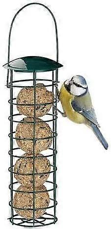 New Outdoor Bird Feeder Feeder Food Dispenser, for Dumpling Fat Balls, for Small Birds, hanging feeder, grid bird feeder