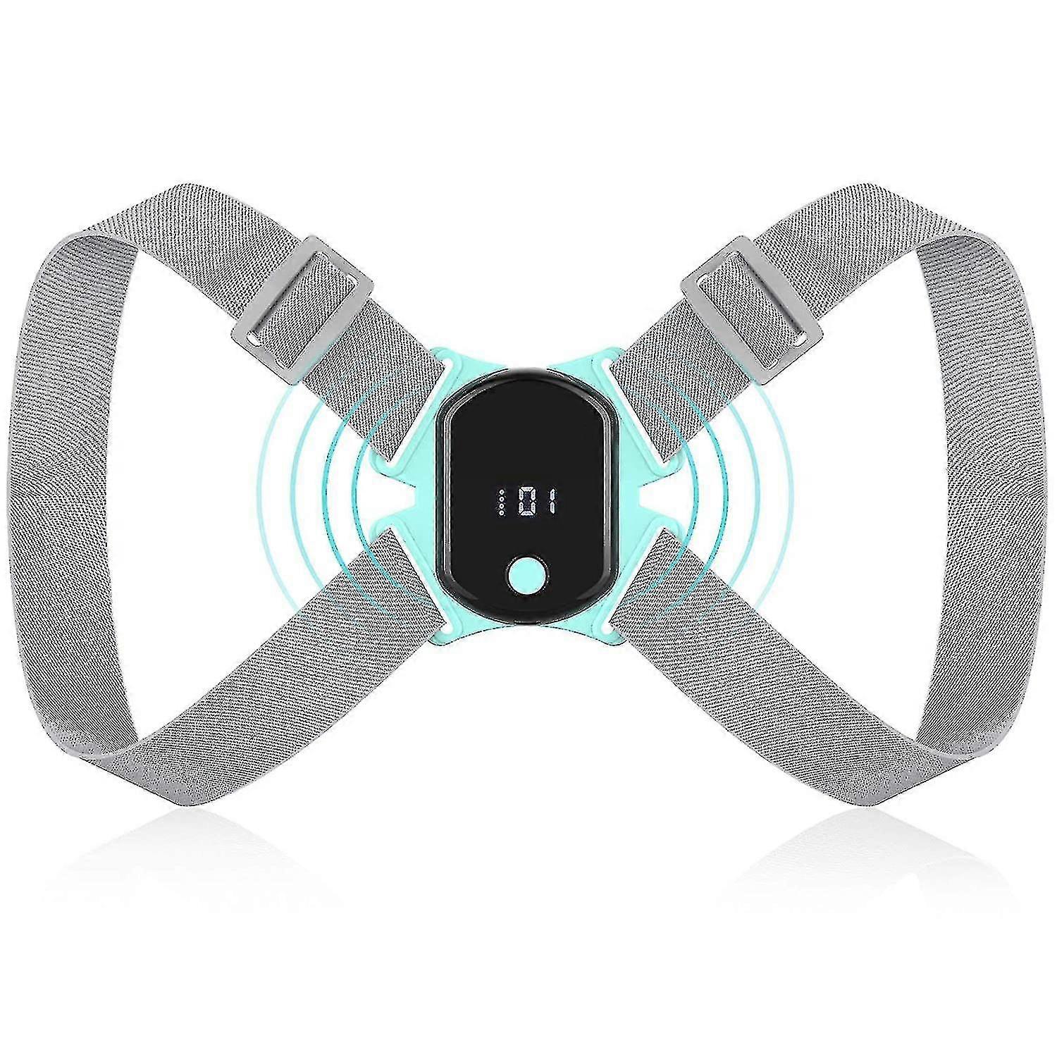 Posture Corrector For Men And Women, Posture Trainer With Smart Sensor Vibration Reminder, Back Straightener Brace With Adjustable Strap (universal)
