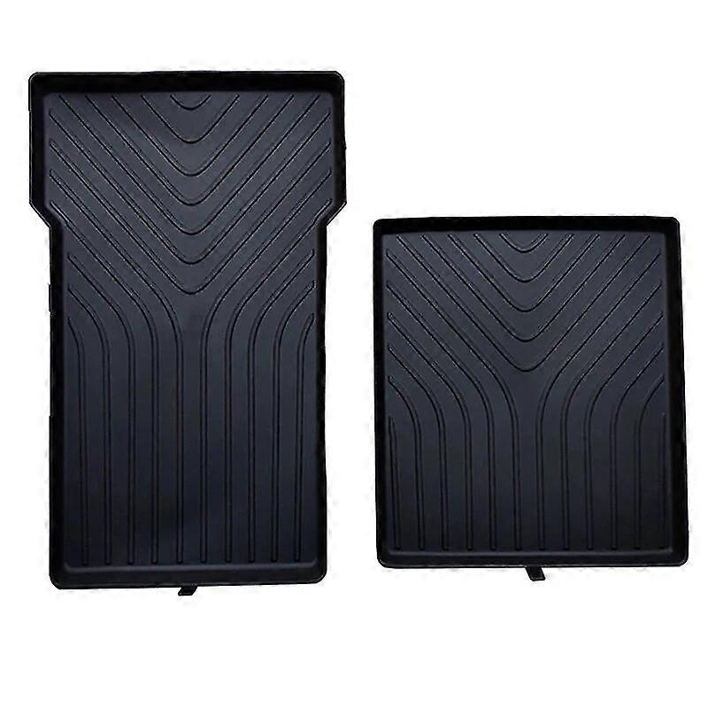 Center Console Organizer Tray For New 2024 Tesla Model 3 Highland Accessories Armrest Storage Box Lower Bottom Mat Silicone Pad
