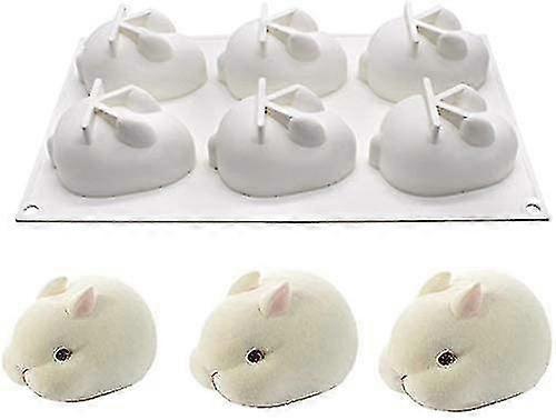 Silikonform - 3D Osterhase Hase