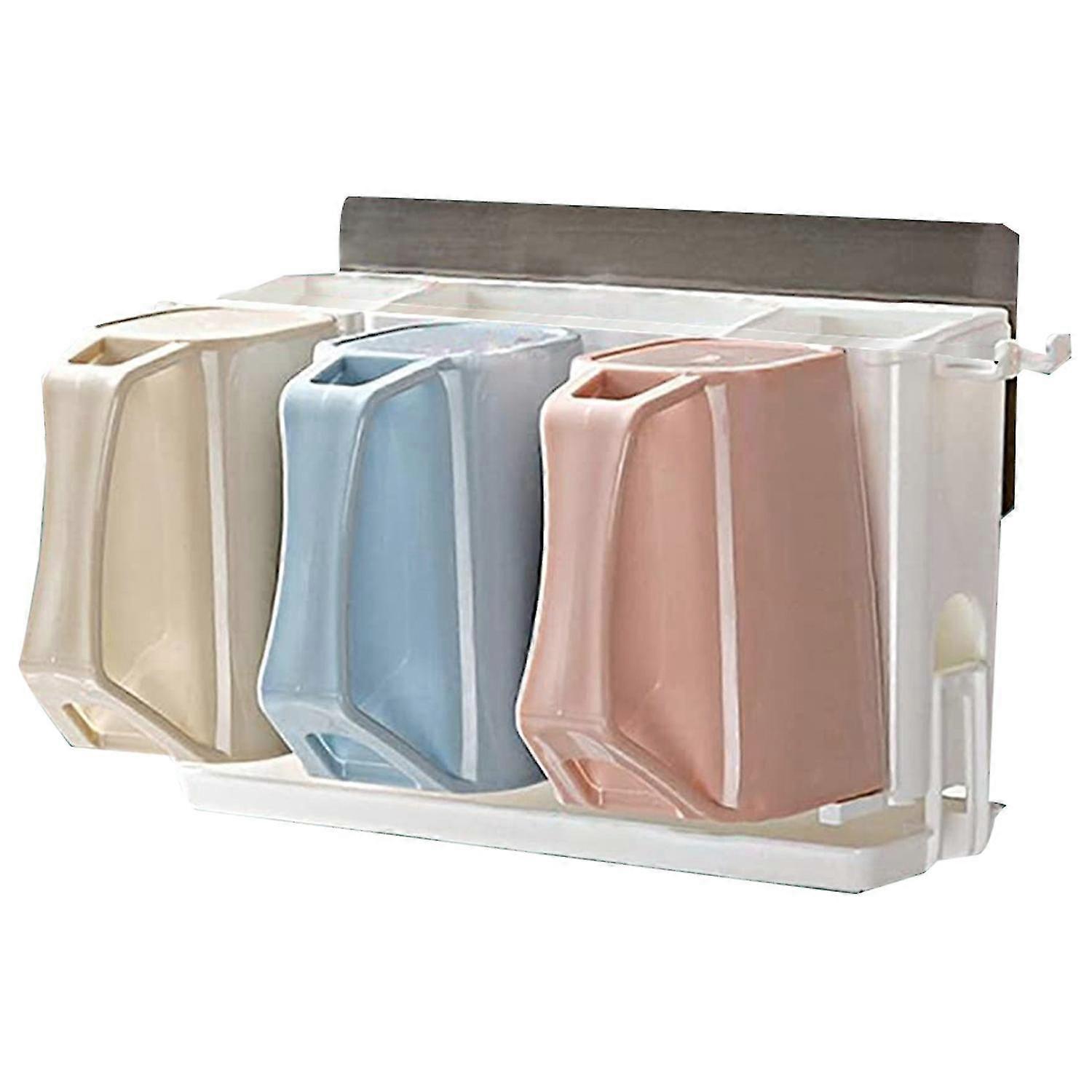 Toothbrush Holders For Bathrooms,toothbrush Holder With Multifunctional No Punching ,tooth Brushing