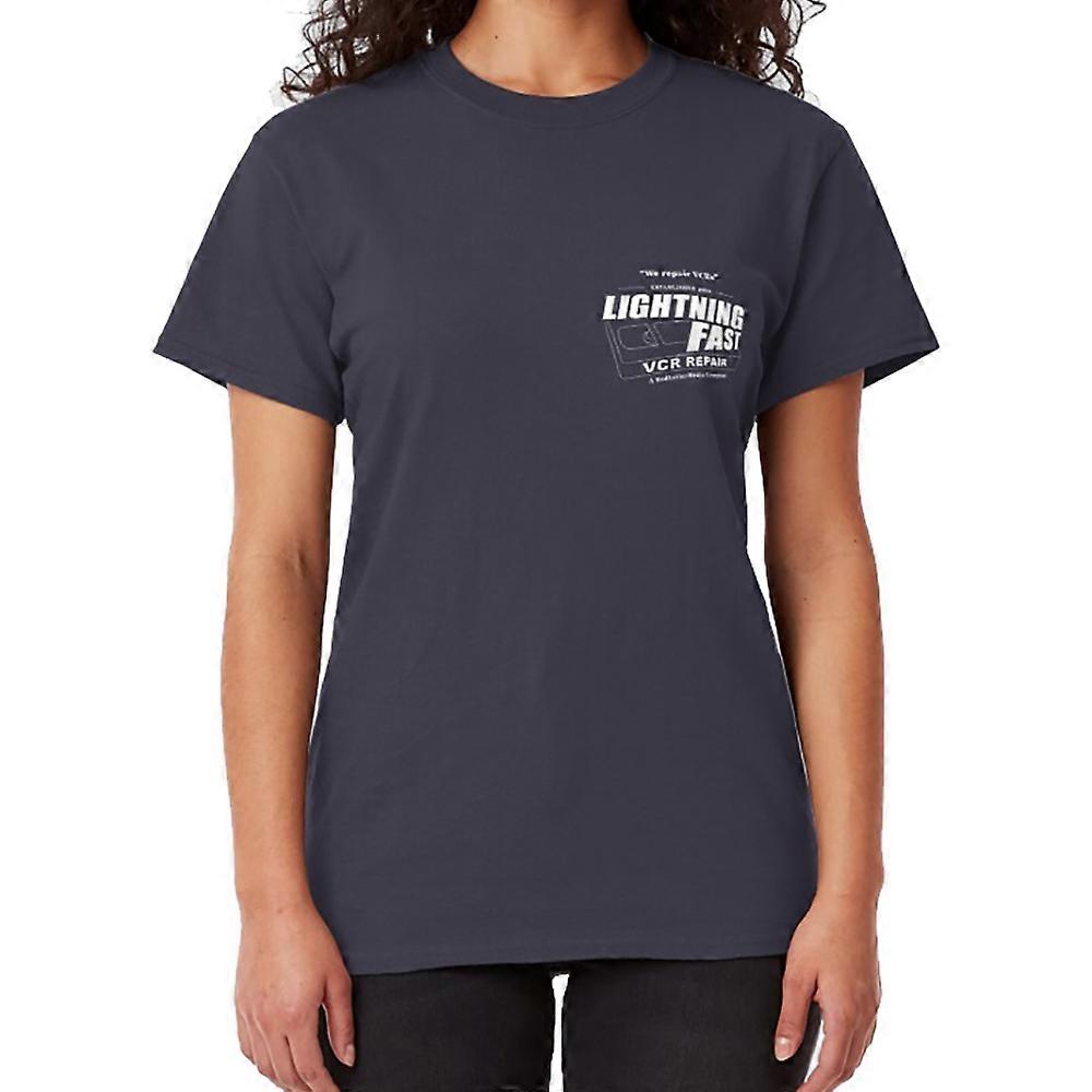 Lightning Fast VCR Repair - RedLetterMedia T-shirt