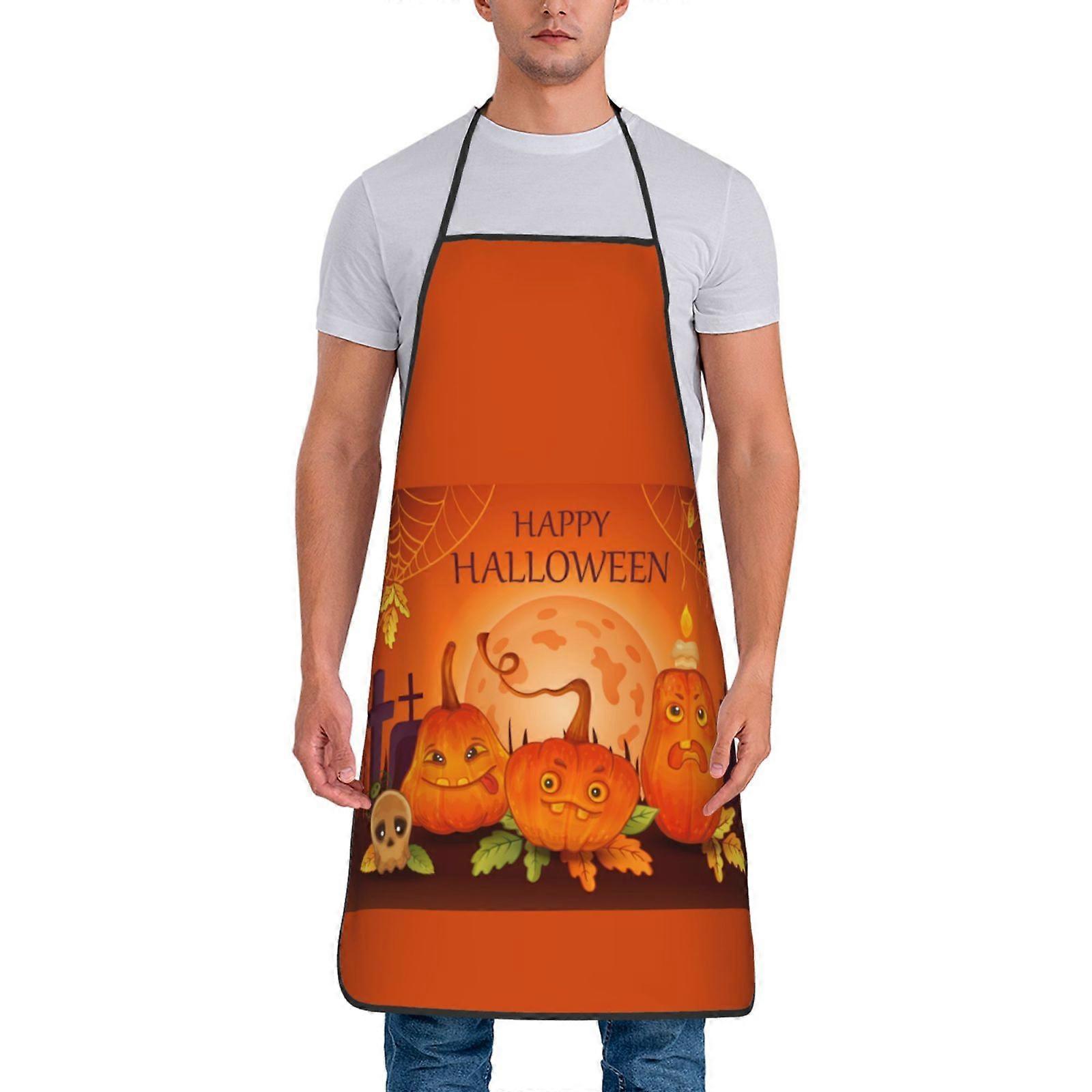 سعيد هالوين مضحك اليقطين نمط ساحة ماء المطبخ المنزل الطبخ الخبز البستنة ساحة للنساء الرجال