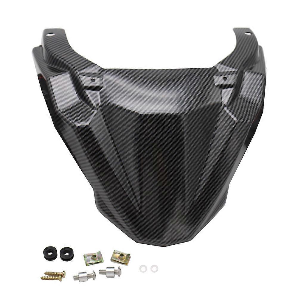 Beak Nose Cone Extension Cover Extra Carbon Fiber Texture Front Wheel Fender For MT-09 FJ09 MT09 Tracer 900 GT 2015-2020