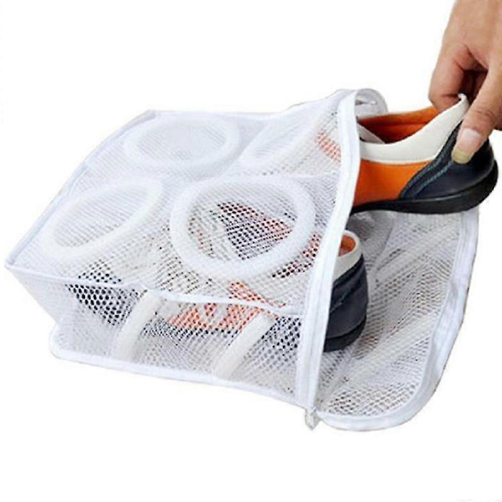 Laundry Bag Shoes Washing Drying Mesh Net Protective Pouch