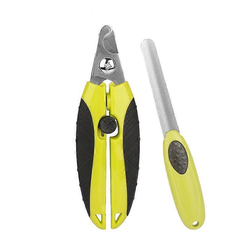 2pcs Pet nail clipper and file set, 19.5*10CM
