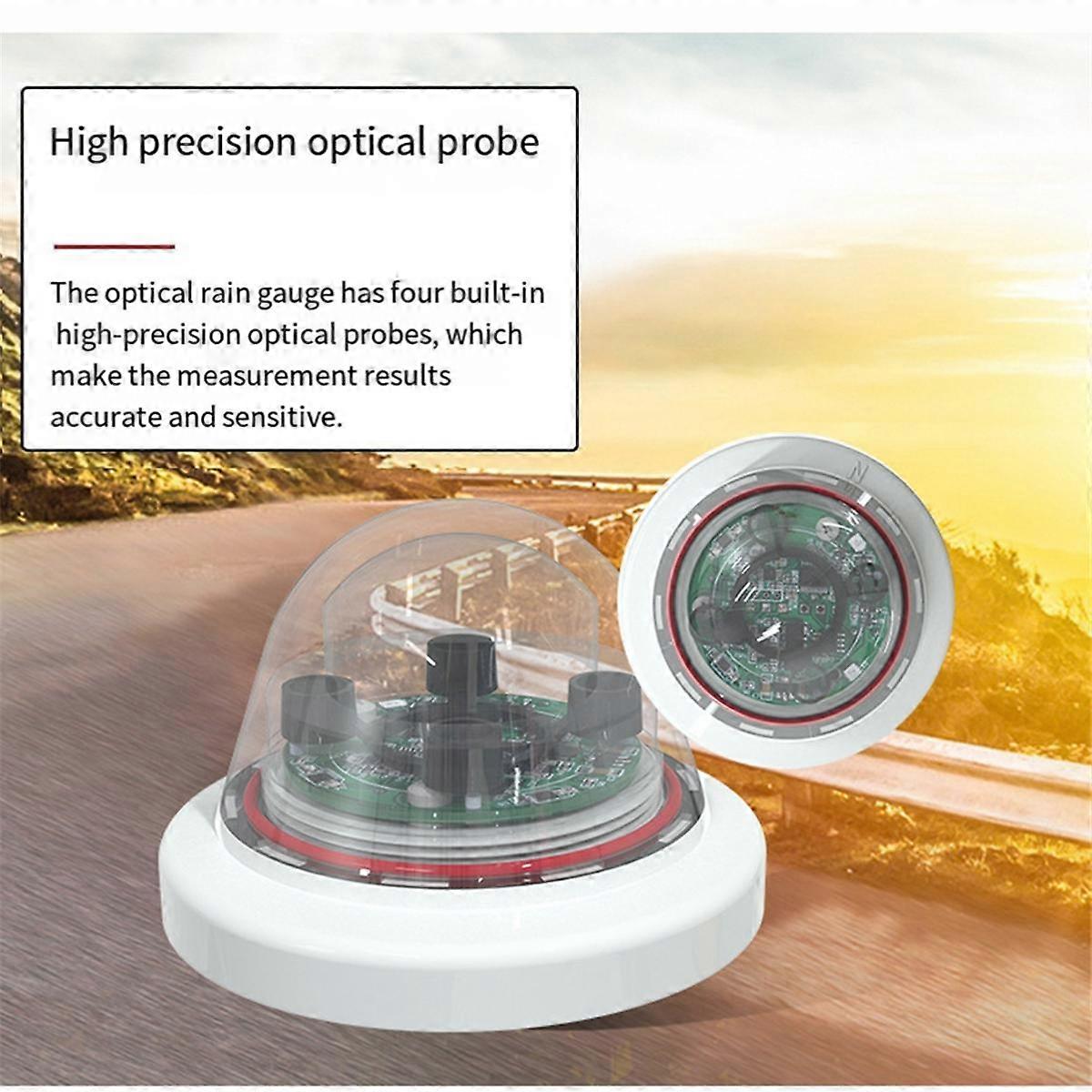 Ultrasonic Wind Speed Wind Direction Sensor Optical Rain Atmospheric Pressure Temperature and Humidity Transmitter(A)