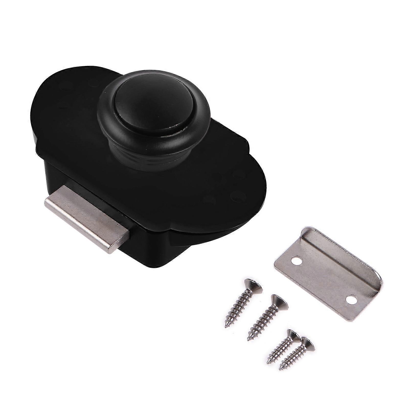 RV Cabinet Mini Push Button for Latch Locks Catch Door Knobs for RV Caravan Cupb