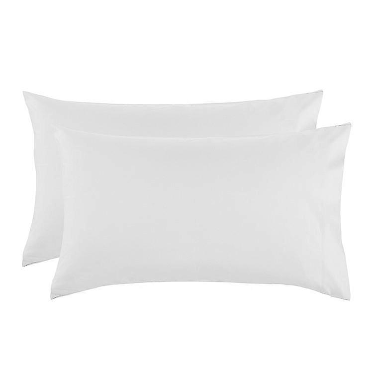 2 Pairs Cushion Covers 51*92cm - White