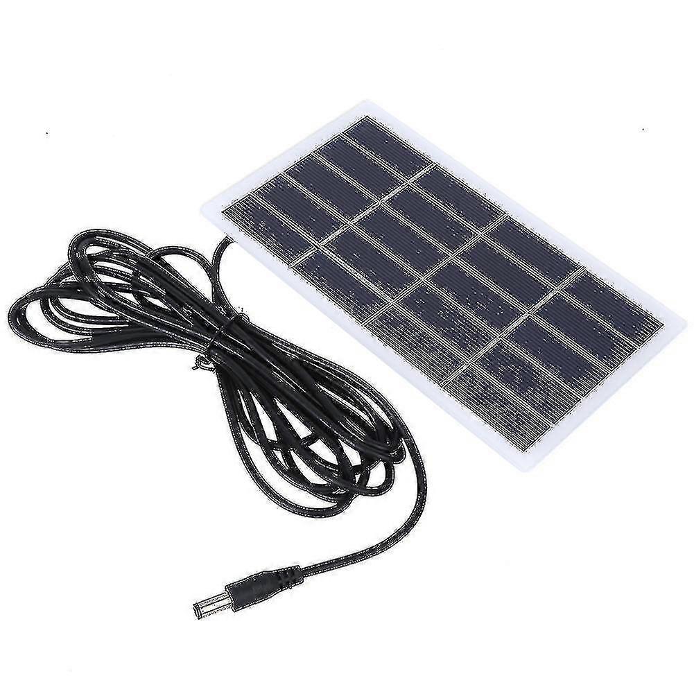 2w 5v Polysilicon Solar Power Battery Panel With Dc Interface Charging Compatible 3.7v Battery Outdo