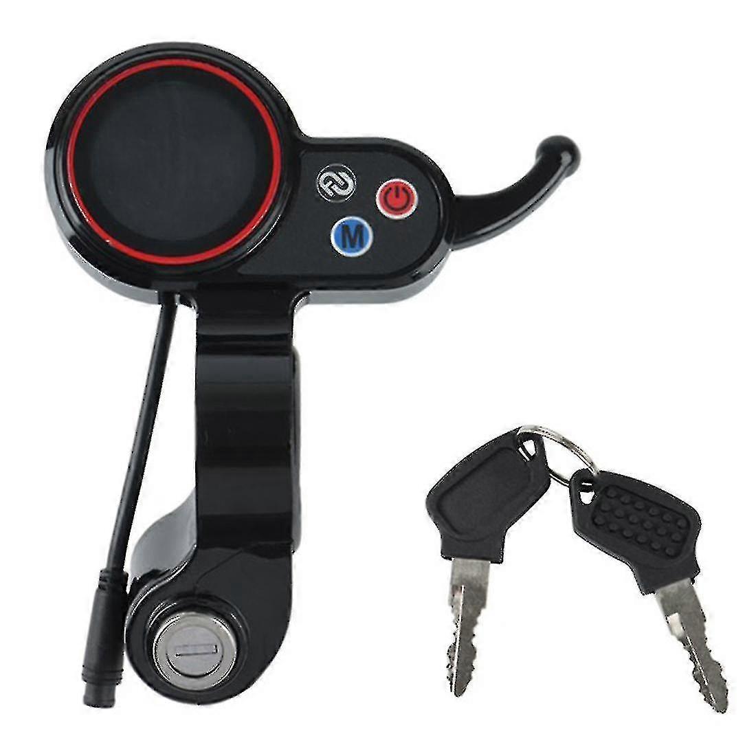 Njax-t Instrument Display 48v Lcd With Key For Electric Scooter Tw