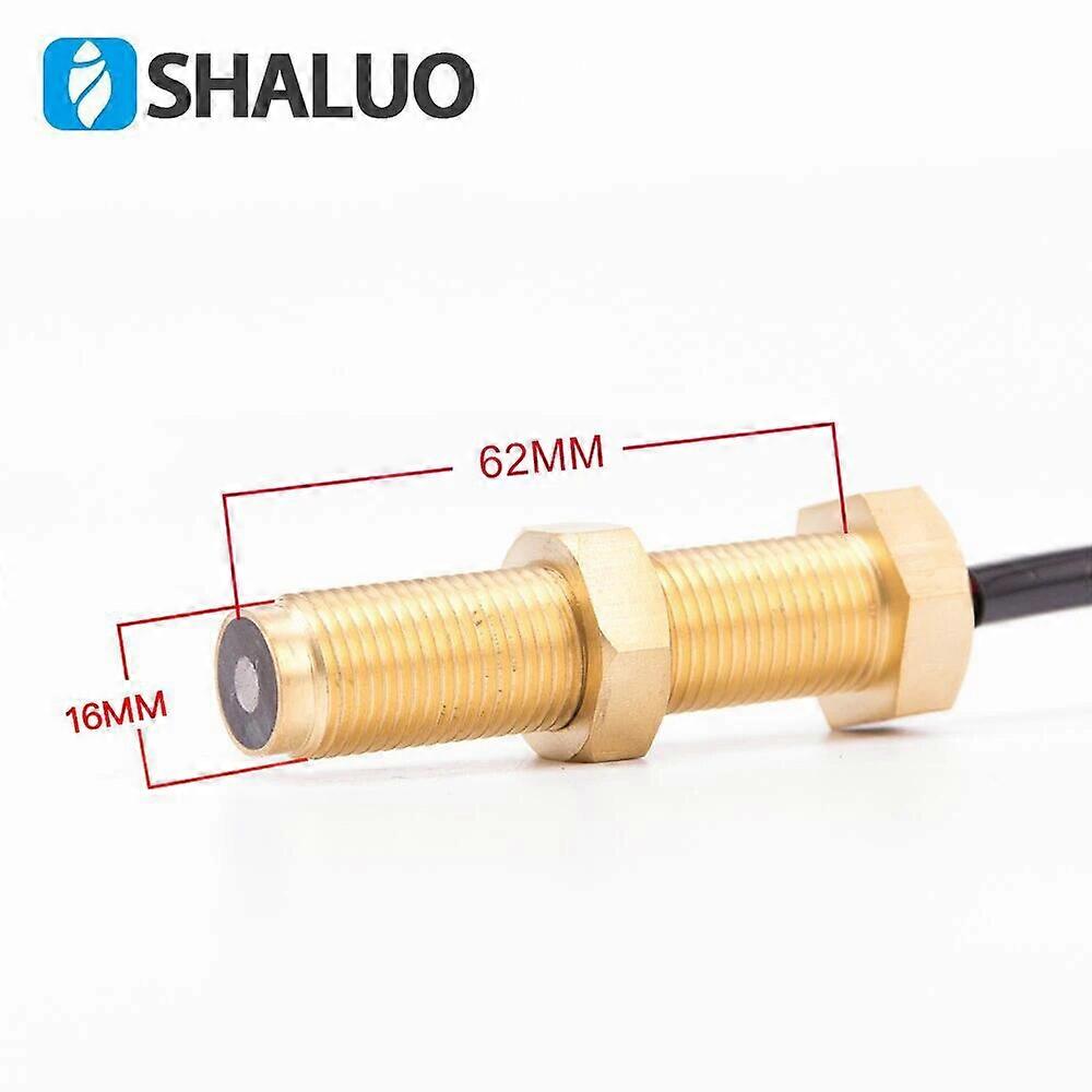 M16 Screw Size Engine Speed Sensor Magnetic Pick Up Speed Sensor Brass Material Electronic Diesel Generator Accessories Parts