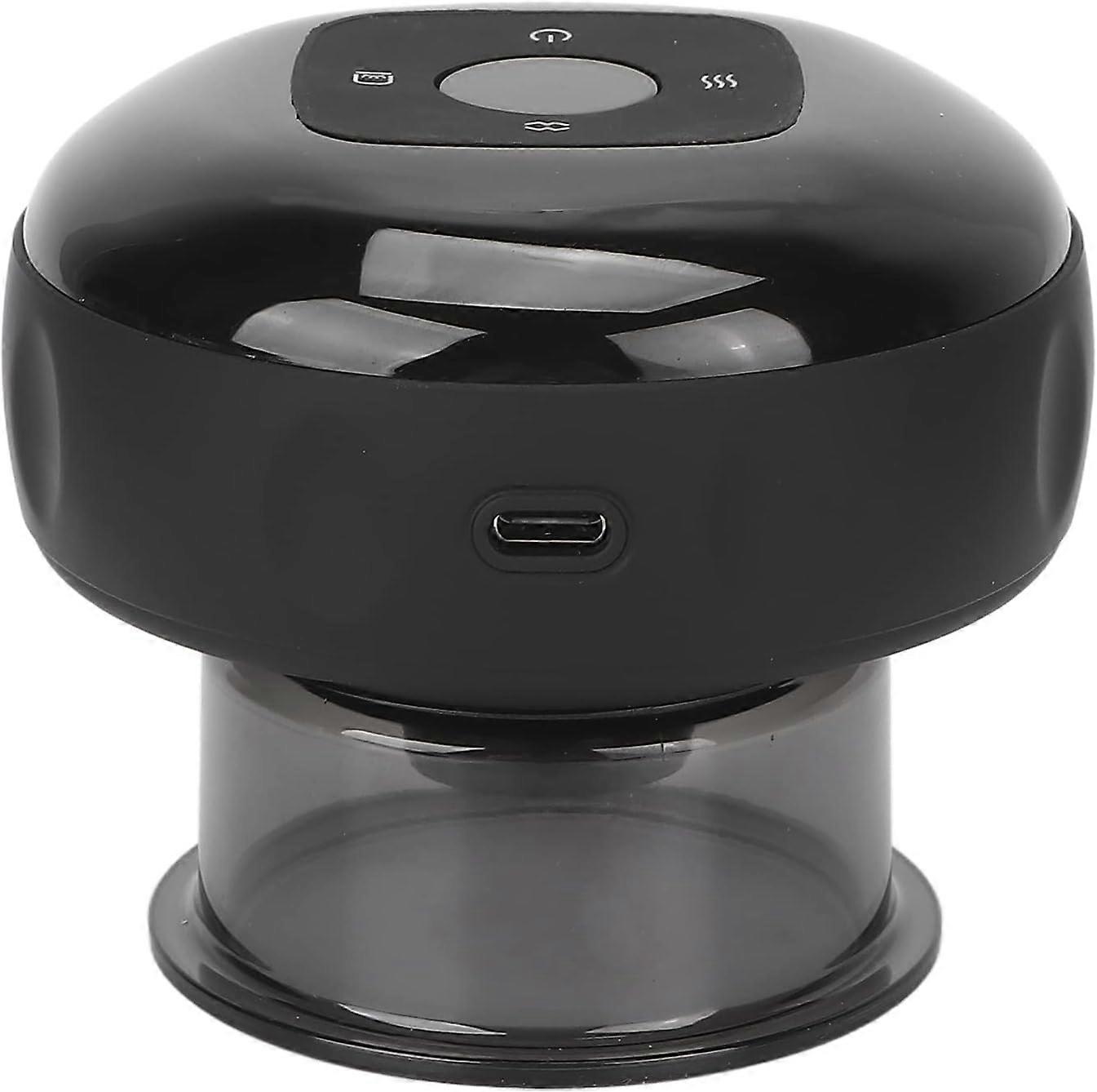 Electric Cupping Massager With Red Light Vibration Rechargeable Cupping Device