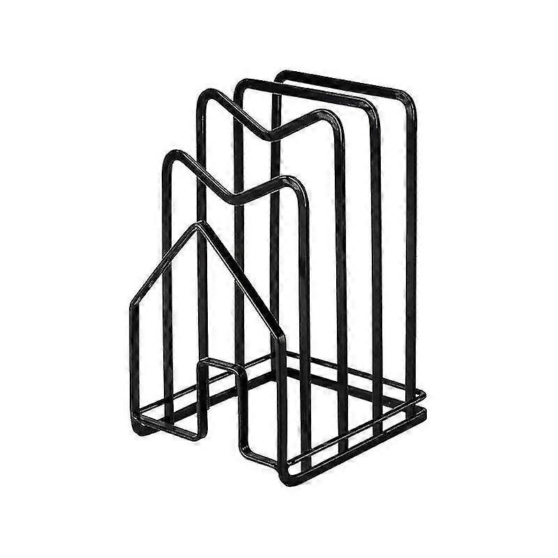 Rack Shelf Stand Multi Layer Space Saving Rustproof Cutting Board Practical Kitchen Organizer Pot Lid Holder Iron Art Home Wf